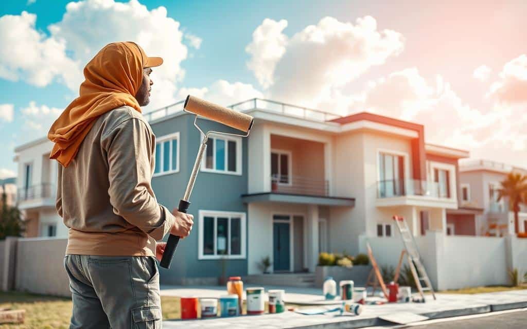 دليل فنون الاصباغ وورق جدران والتشطيبات الحديثة